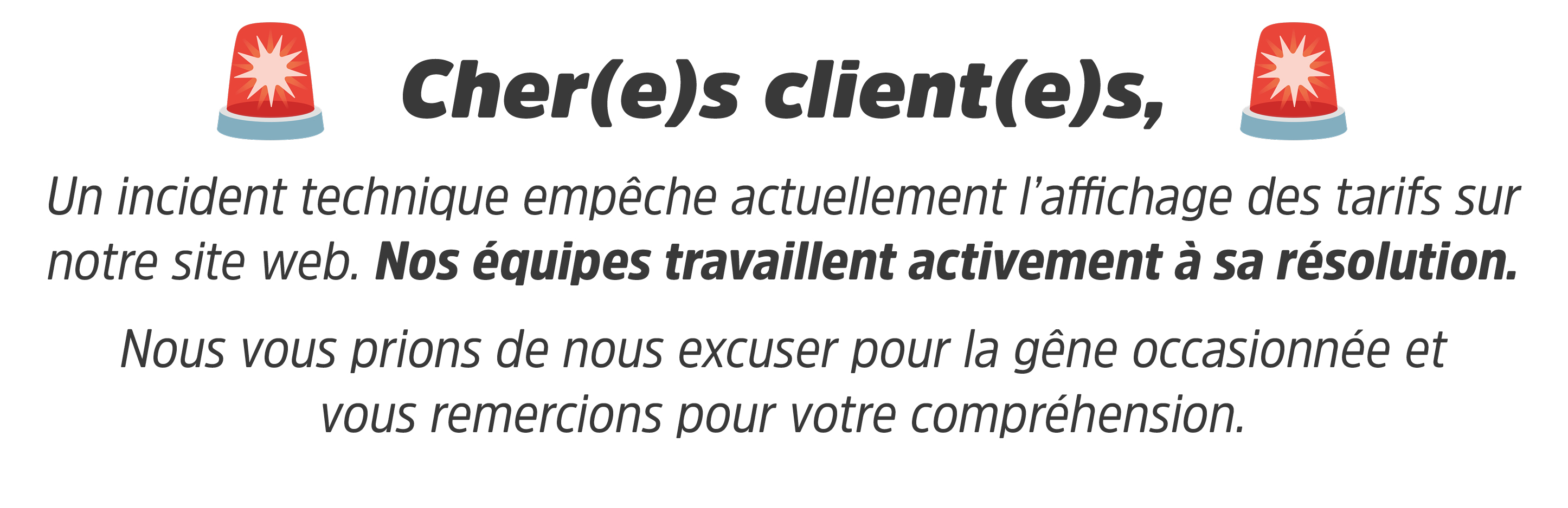 INCIDENT TECHNIQUE