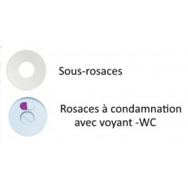 Sous-rosaces et rosaces à condamnation avec voyant