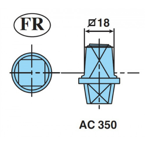 Pivot de Sol Série DC477 ASSA ABLOY GLASS STREMLER Pivots