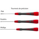 Tournevis de Précision - Picofinish - Plat / Pozidriv / Phillips
