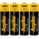 651756A - Pile rechargeable USB-C AA