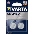 Blister de 2 Piles Boutons au Lithium - CR2430