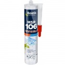 Mastic MS Polymère Transparent MSP106 INVISIBLE