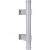 Poignée en Applique Aluminium pour Porte Battante - DIVA X