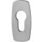 Paire de Rosaces à Entrée de Clé Adhésives 832S-SK Aluminium - 311145Z
