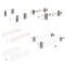 Kits TopSide et Kits Adaptateurs pour Casserolier 144/176 mmm InnoTech Atira Argent 