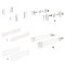 Kits TopSide / DesignSide et Kits Adaptateurs pour Casserolier 144/176 mmm InnoTech Atira Blanc