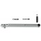 Frein amortisseur conçu pour vantail 40 kg maximum - modèle AG4.395.02 - Réf 33560A