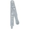 Verrou 120 mm finition acier traité FerGUard argent