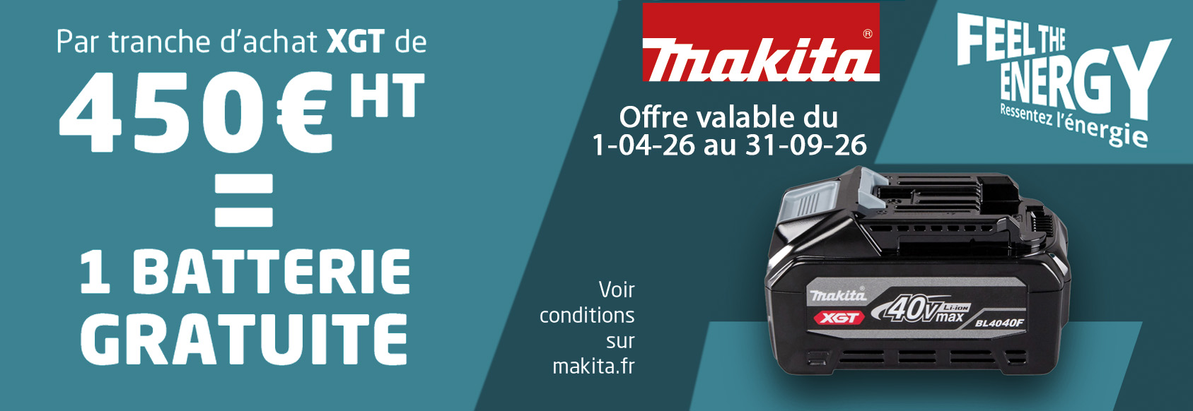 1 Batterie Makita Offerte